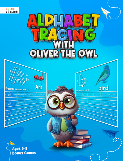 Alphabet Tracing with Oliver the Owl book cover