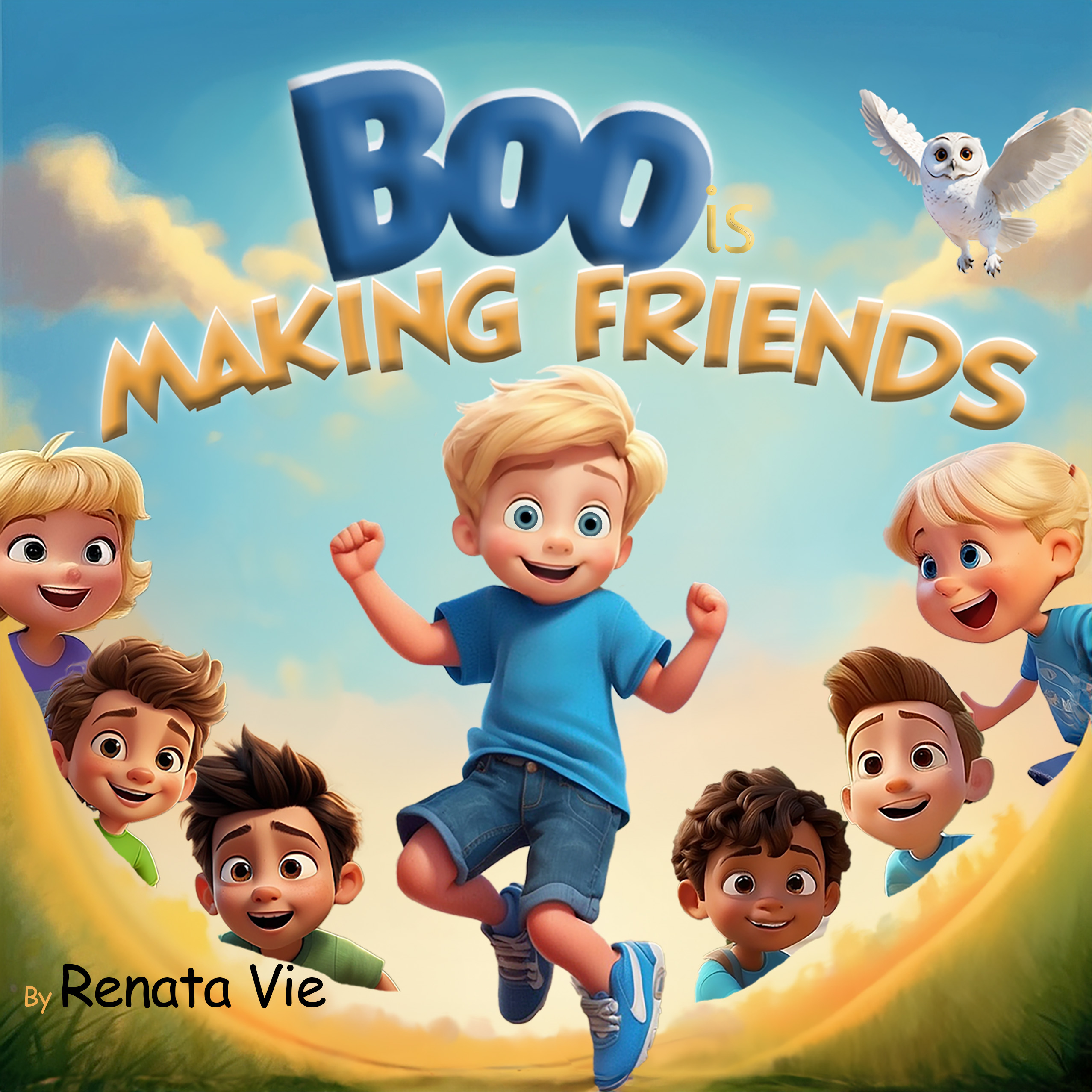 Boo is making friends