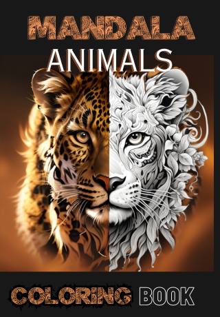 Mindful Coloring Book For Adults | 50 Anxiety, Stress Relieving Mandala Animal Designs 8.5" x 11": Adult coloring book for peaceful zen promoting ... Incredibly rewarding, creatively fullfilling.