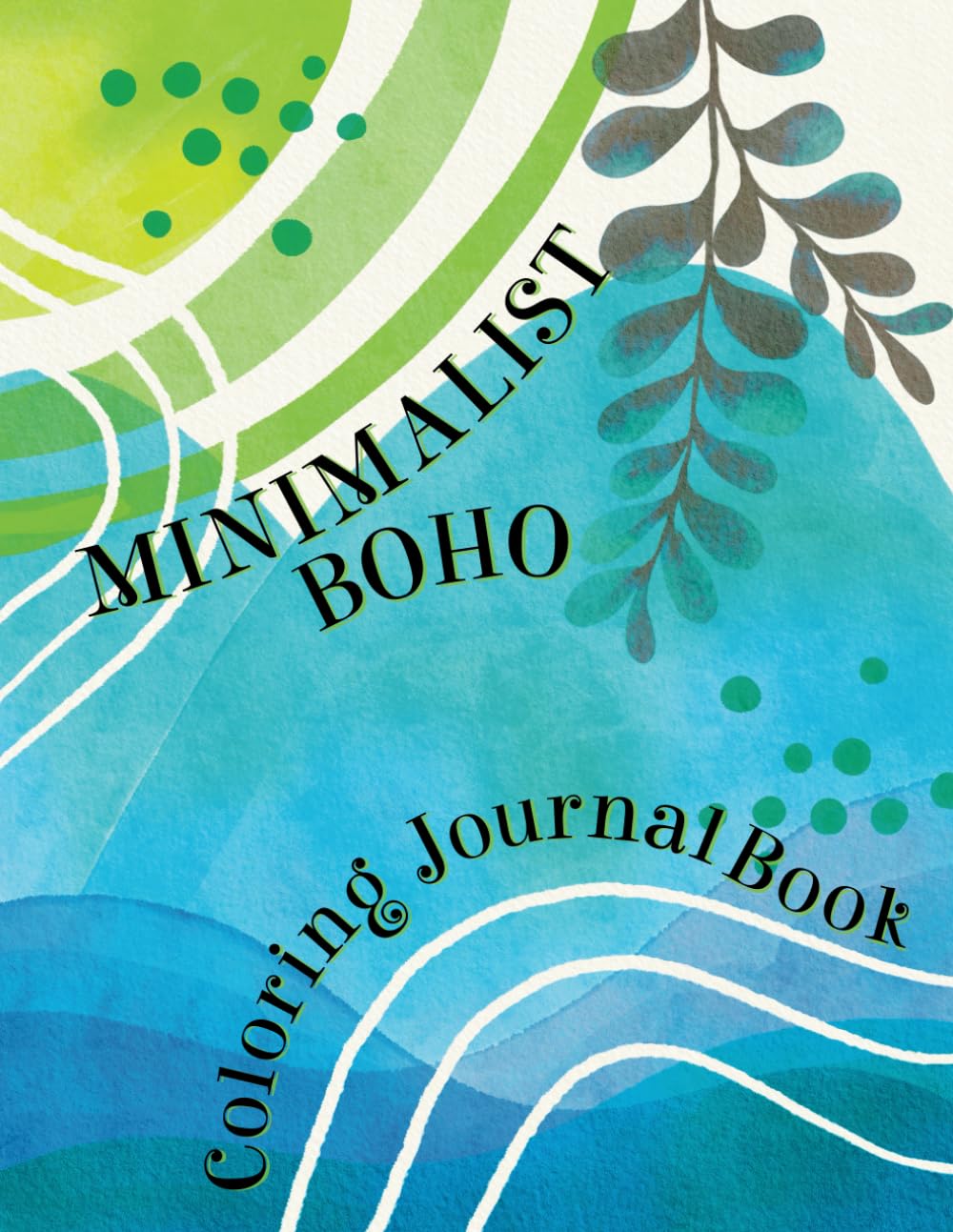 Minimalist Boho Coloring Book