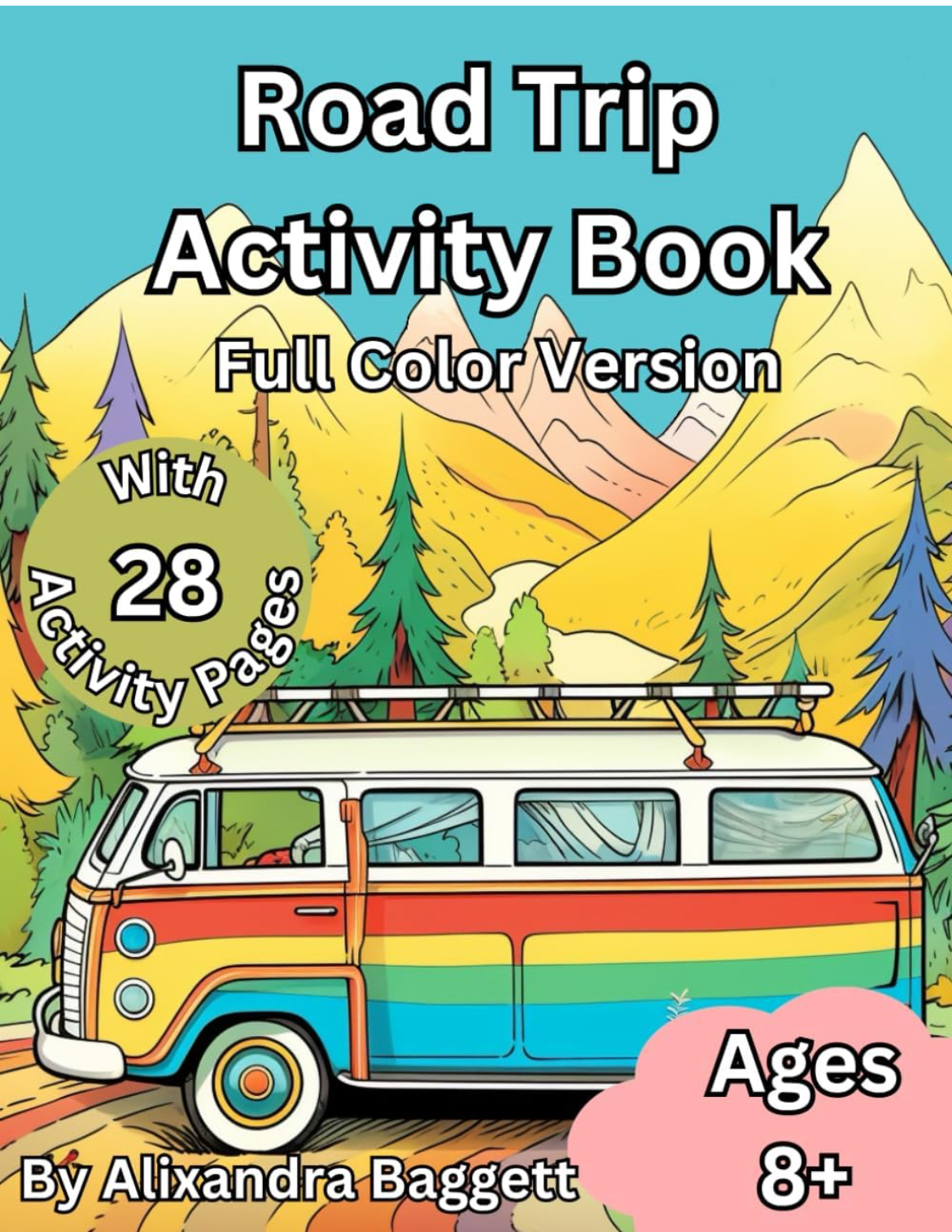 Road Trip Activity Book 