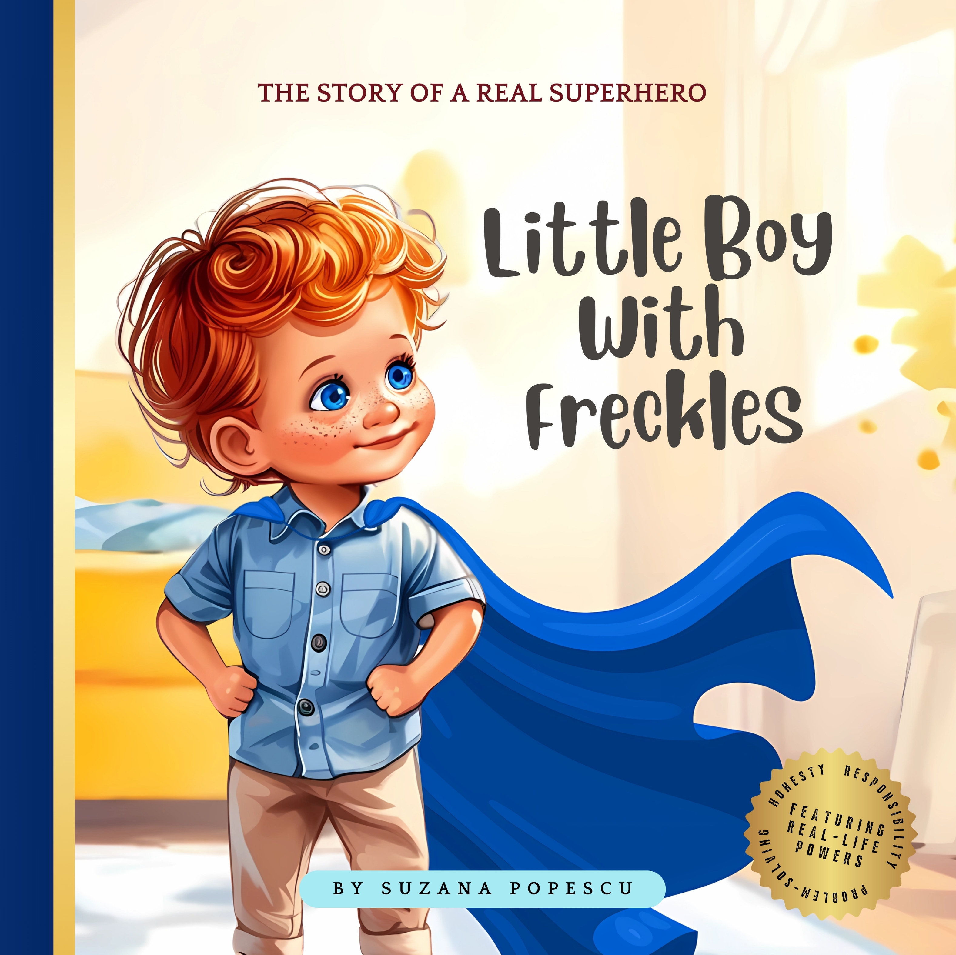 Little Boy With Freckles