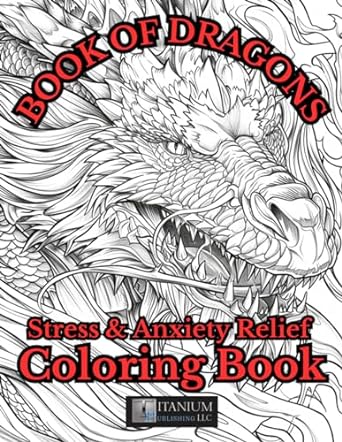 Book of Dragons Coloring Book