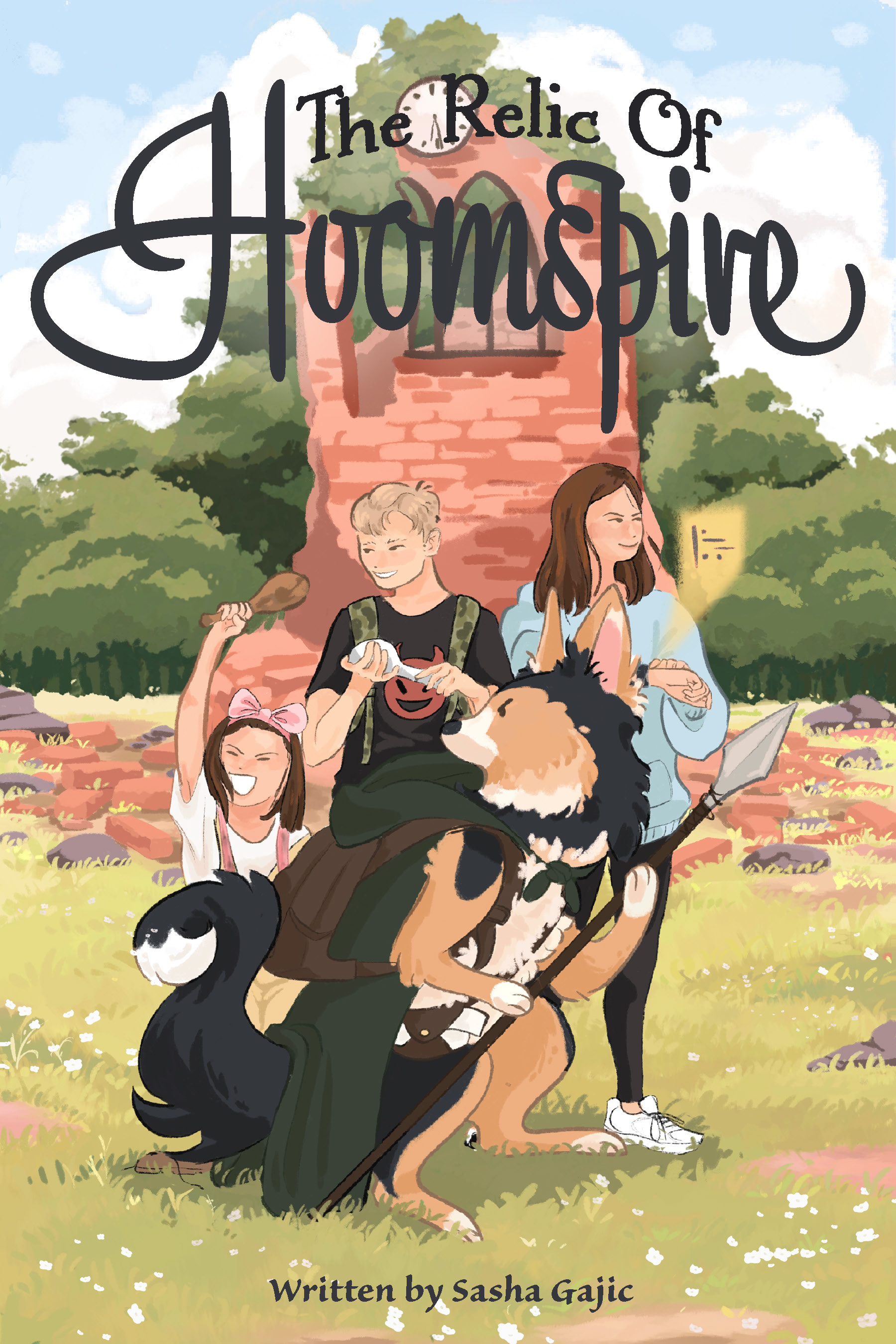 The Relic of Hoomspire: A Middle Grade Science Fiction Adventure with Talking Dogs