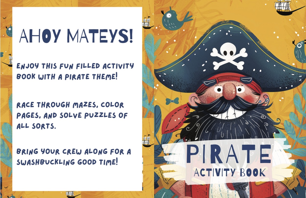 Pirate Activity Book