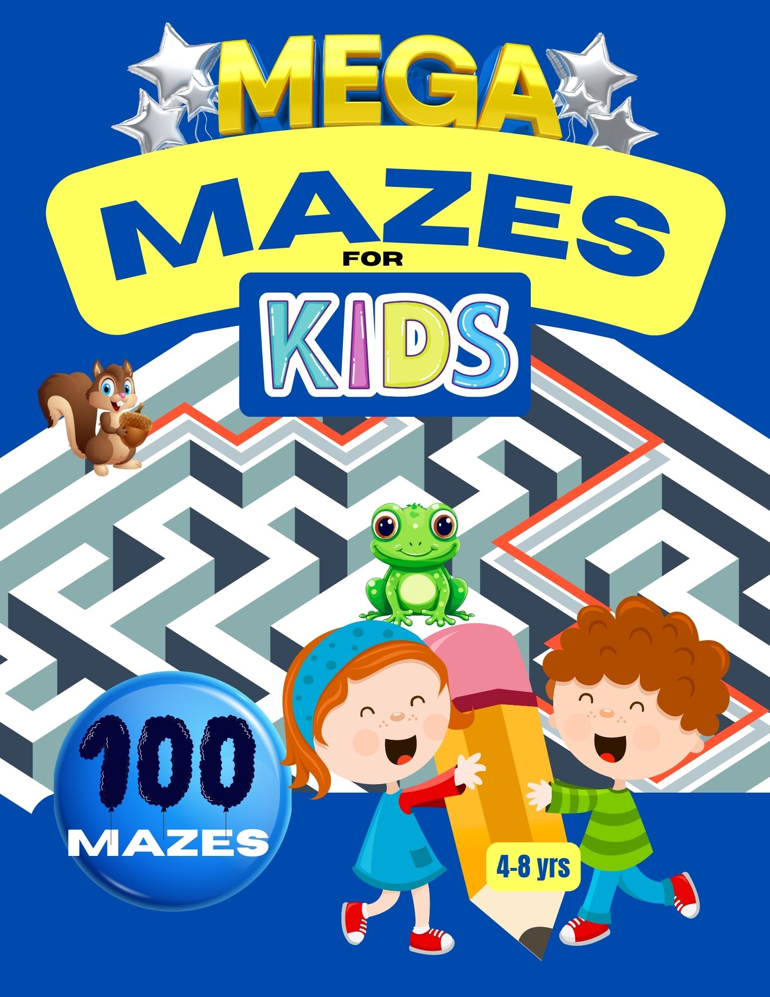 Mega Mazes for kids 4-8