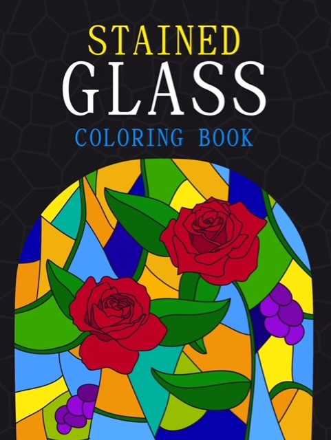Stained Glass Coloring Book