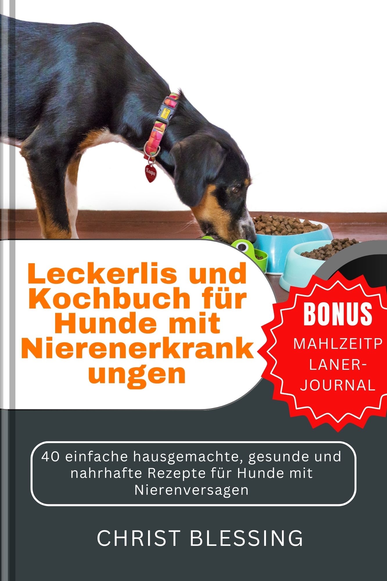 Leckerlis und Kochbuch für Hunde mit Nierenerkrankungen: 40 einfache hausgemachte, gesunde und nahrhafte Rezepte für Hunde mit Nierenversagen
