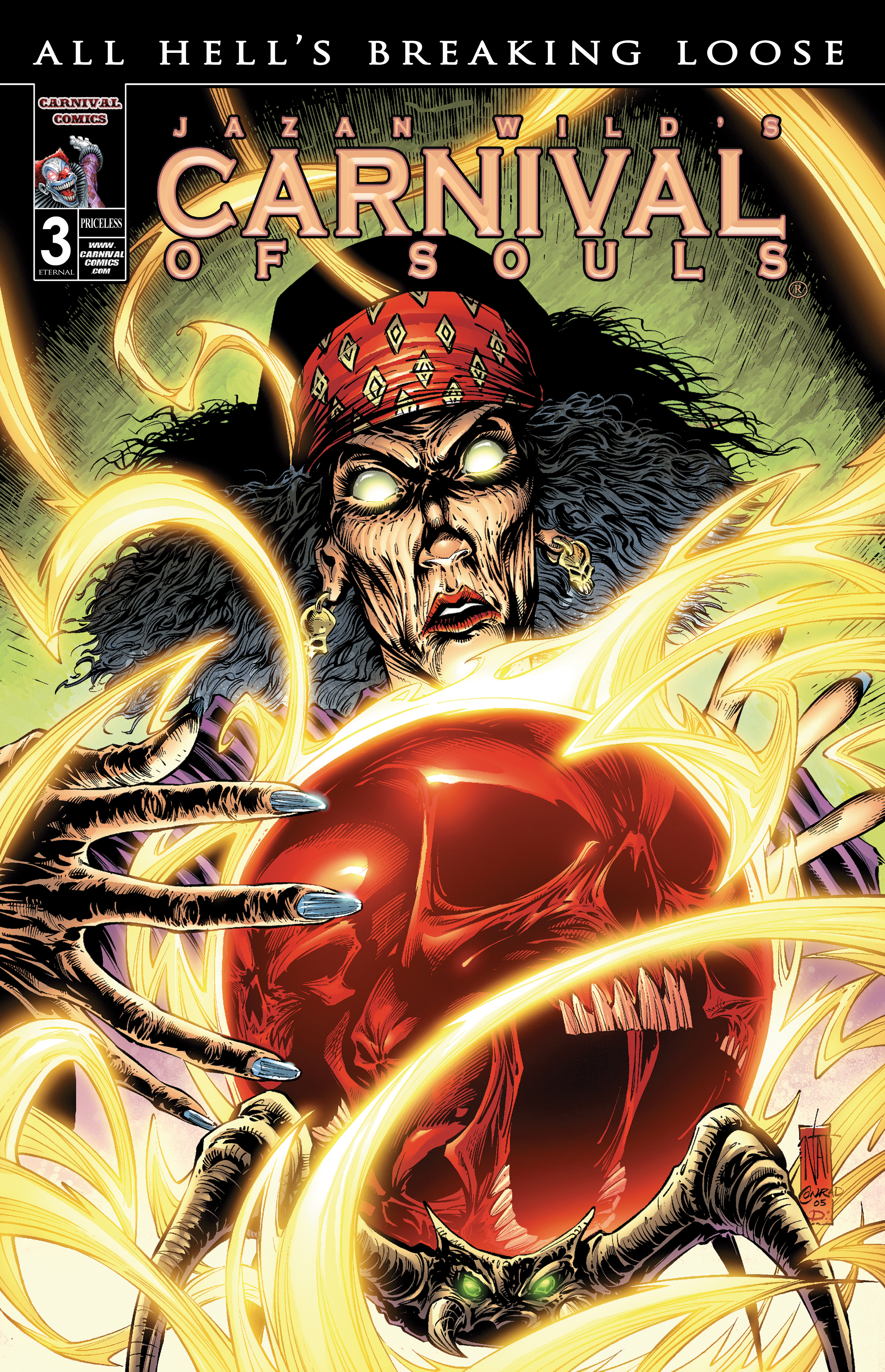 CARNIVAL OF SOULS: All Hell's Breaking Loose (Carnival Of Souls Graphic Novel Book 3)