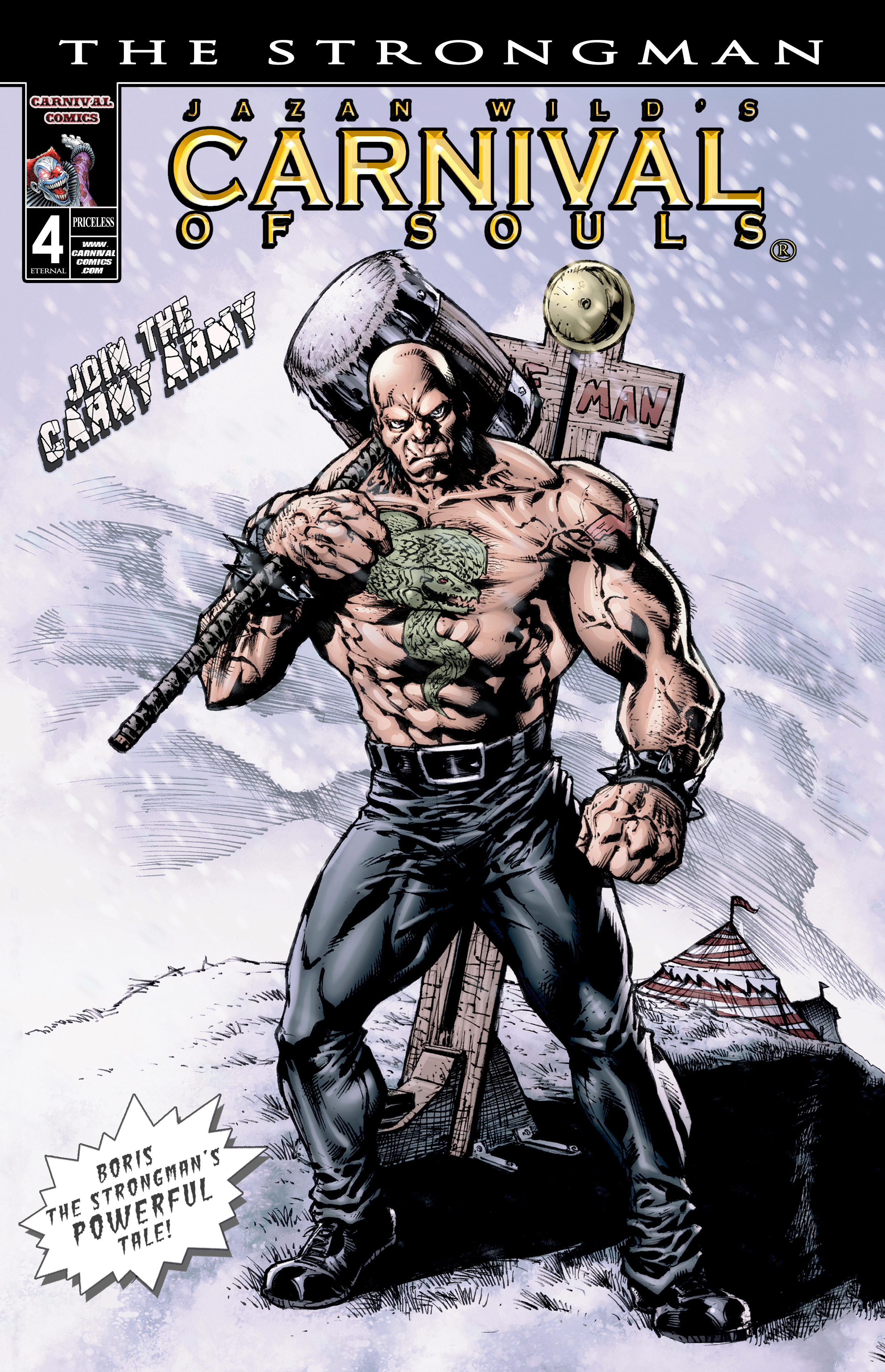 CARNIVAL OF SOULS: The Strongman (Carnival Of Souls Graphic Novel Book 4)