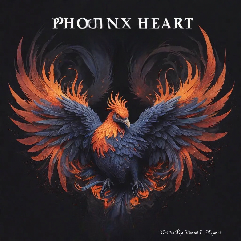 Phoenix heart  by Vincent E Magnani