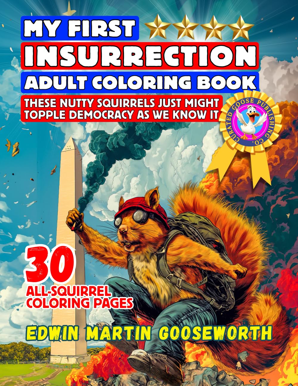 My First Insurrection Adult Coloring Book