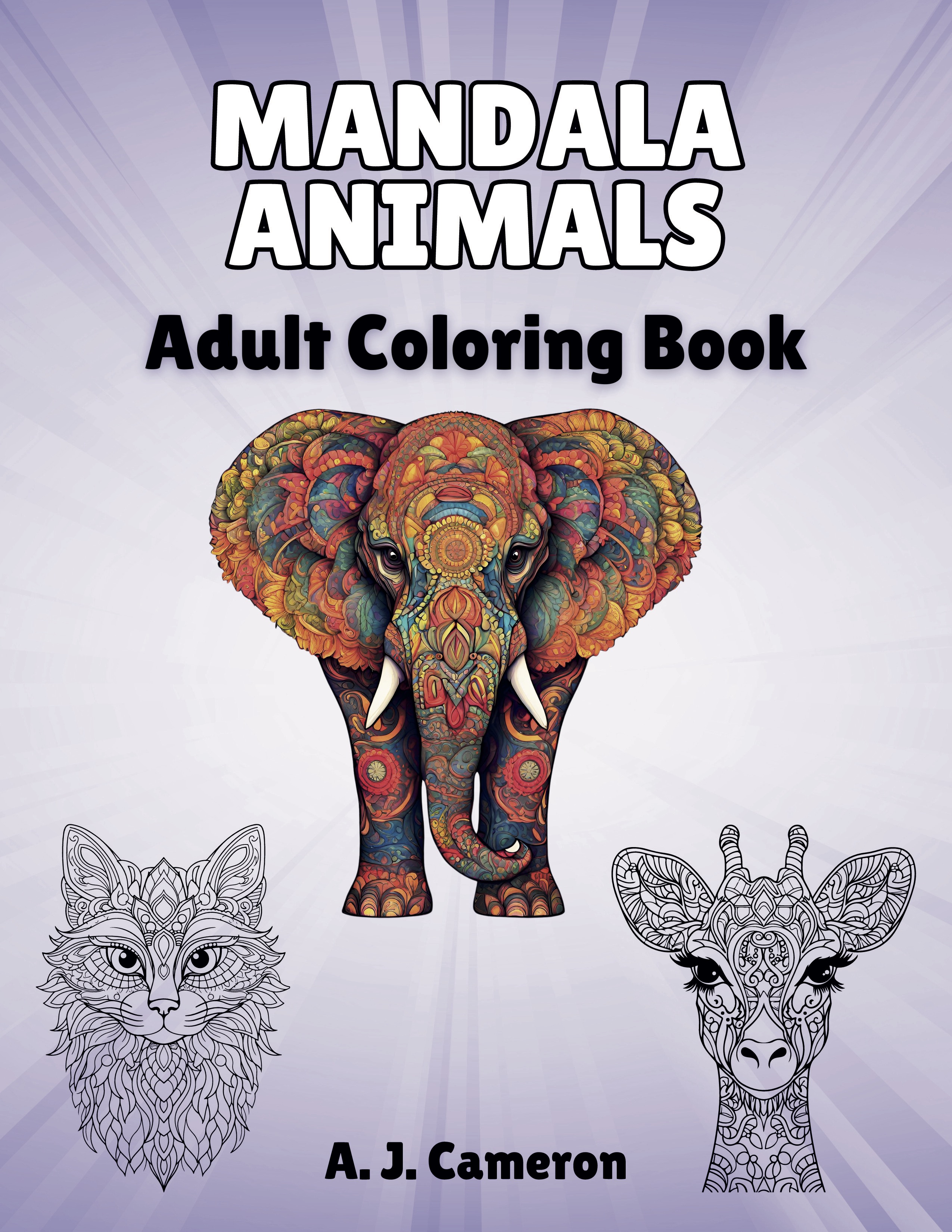 Mandala Animals Coloring Book