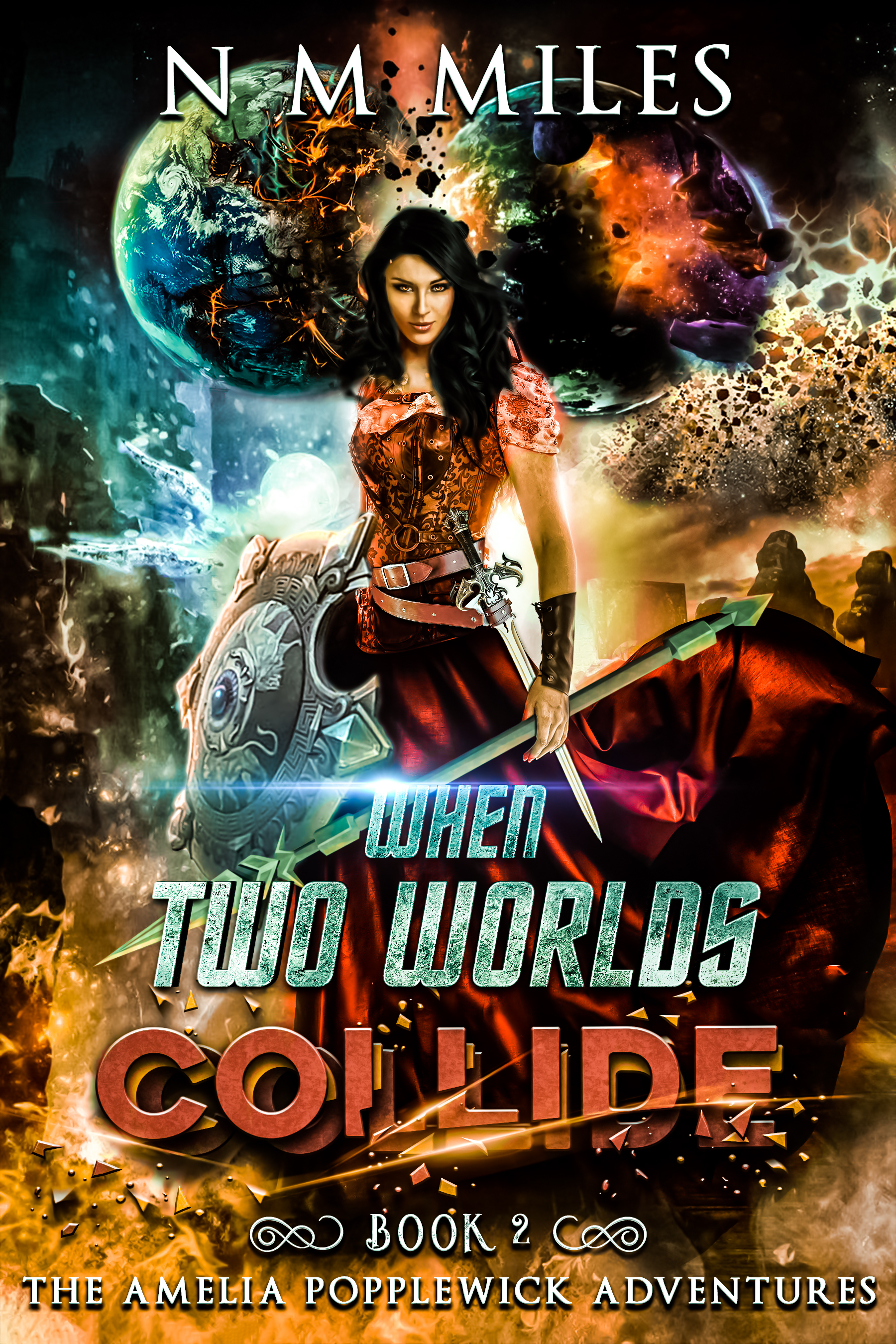 When Two Worlds Collide The Amelia Popplewick Adventures Book 2