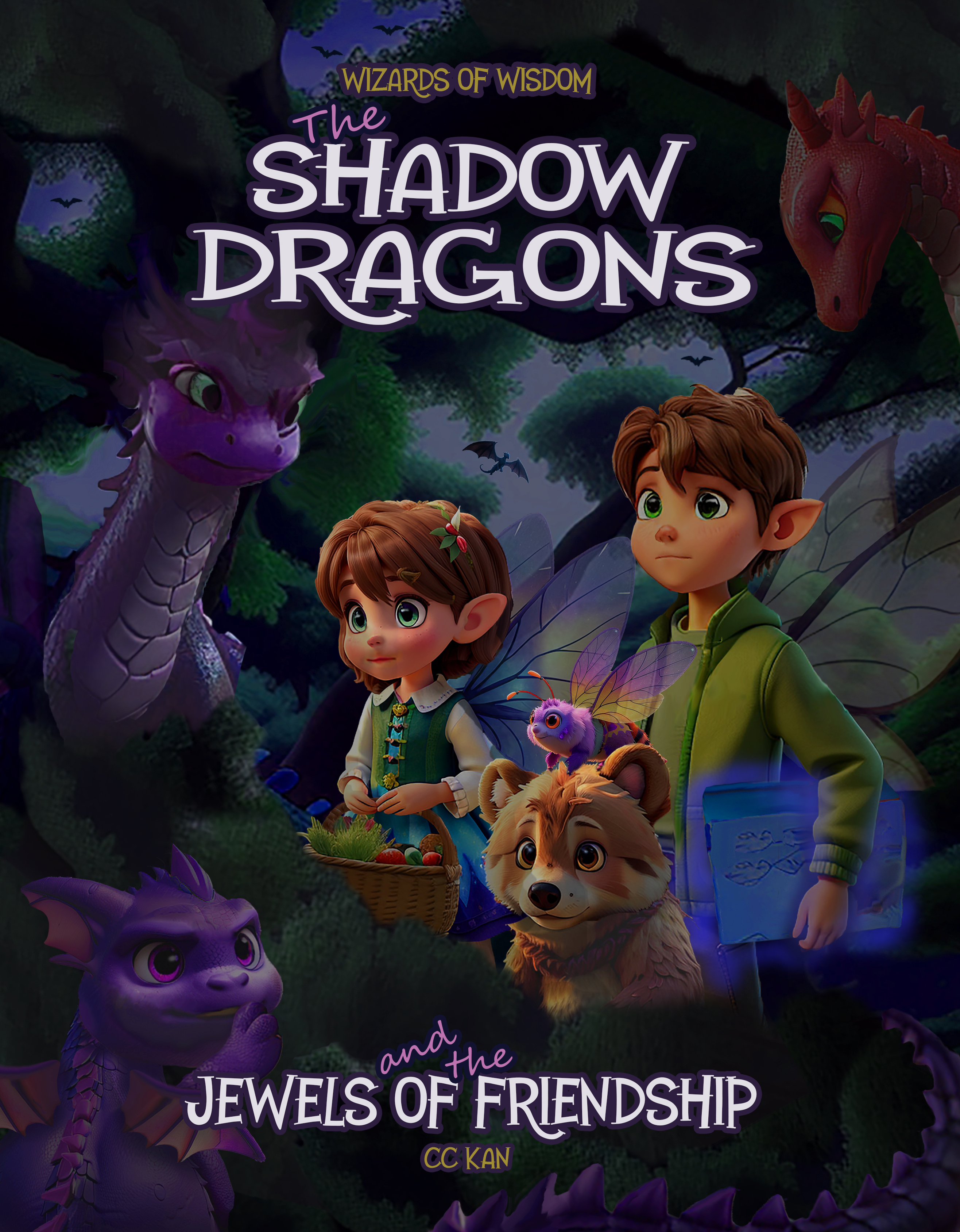 Wizards of Wisdom, Book 1: The Shadow Dragons and the Jewels of Friendship
