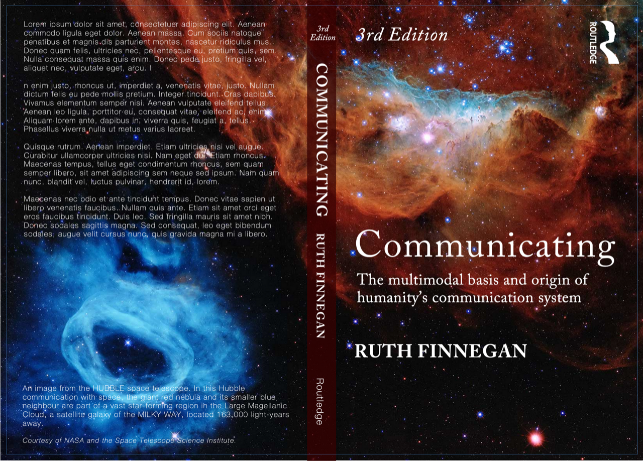 Communicating, the multiple modes of human communication 