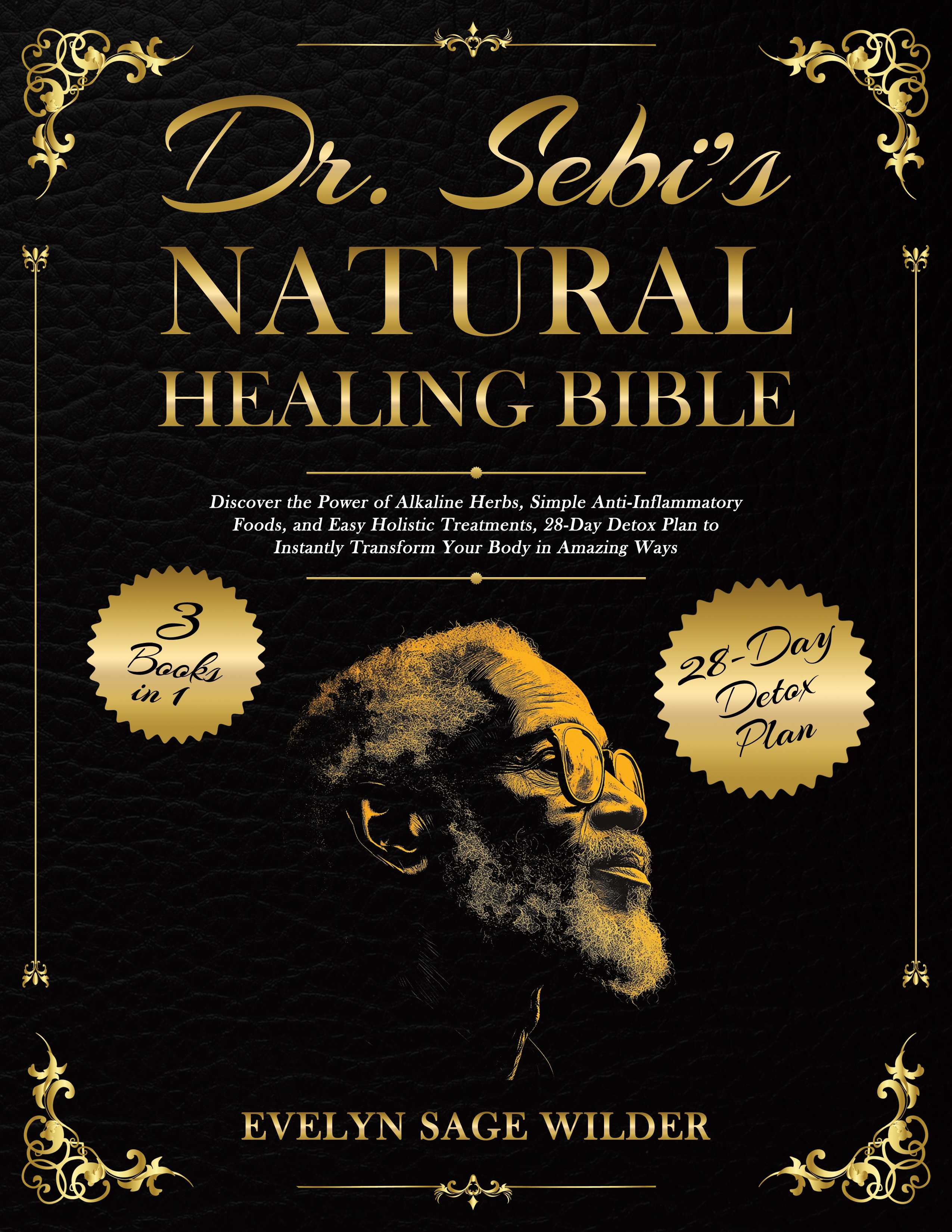 Dr. Sebi’s  Natural Healing Bible.   Discover the Power of Alkaline Herbs, Simple Anti-Inflammatory Foods, and Easy Holistic Treatments, 28-Day Detox Plan to Instantly Transform Your Body in Amazing Ways.
