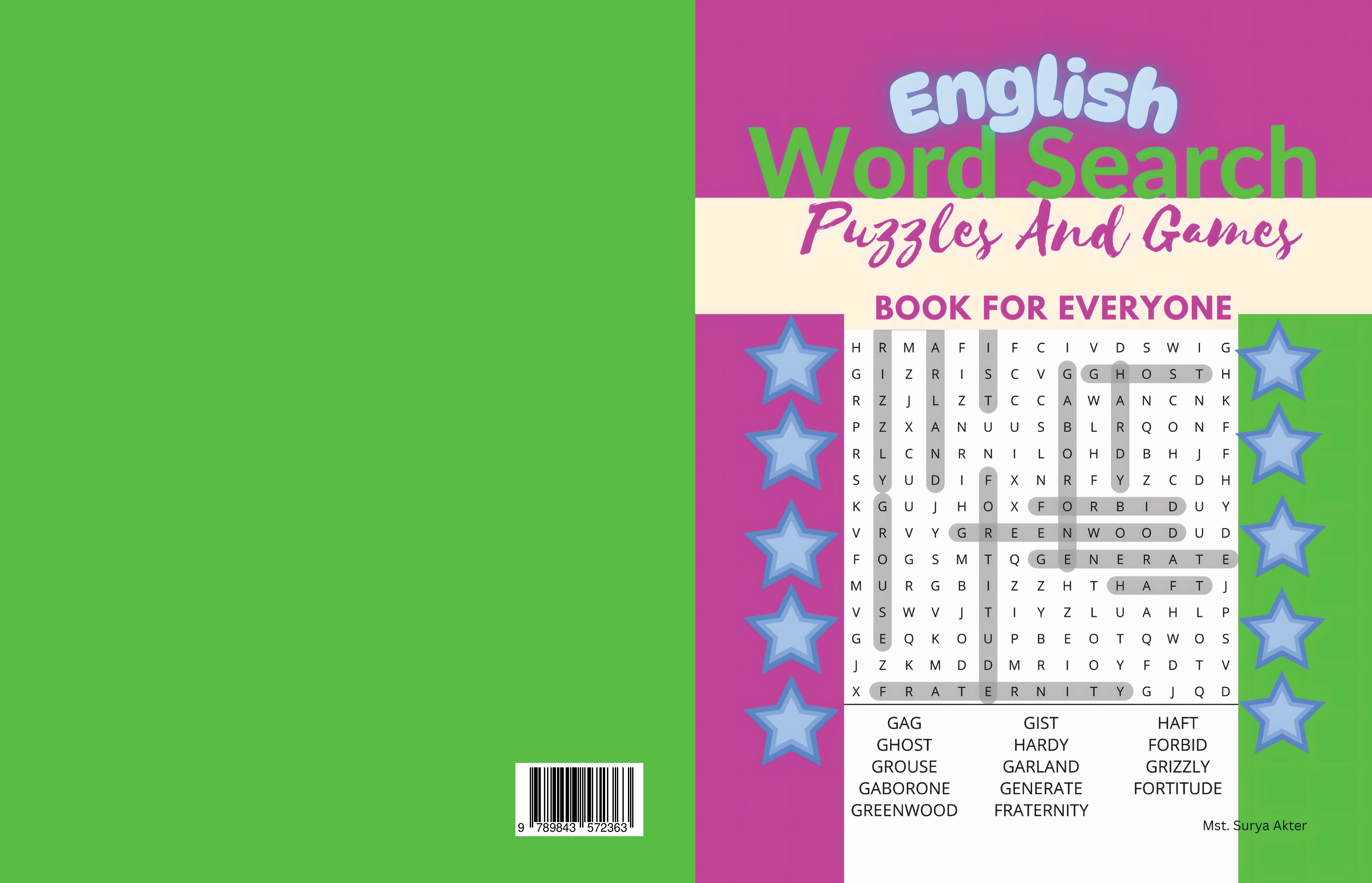 English Word Search Puzzles And Games Book For Everyone
